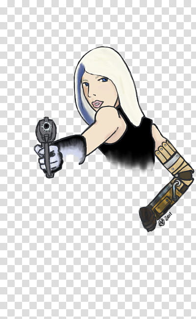 Cyberpunk Millie transparent background PNG clipart