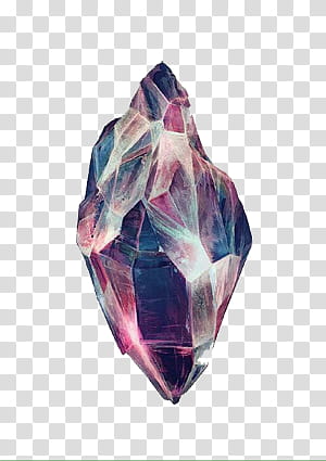 Crystals Flowers, blue, purple, and pink ornament transparent background PNG clipart