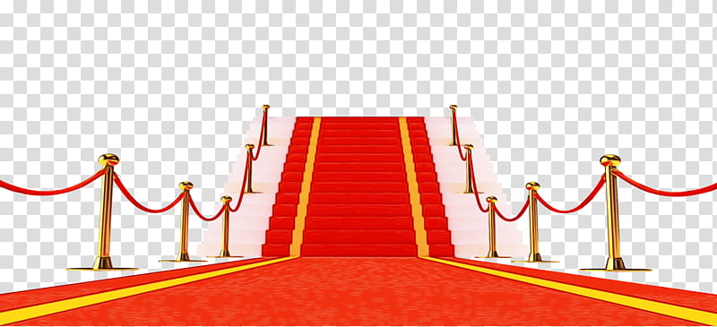 red carpet carpet red flooring architecture, Watercolor, Paint, Wet Ink, Stairs transparent background PNG clipart