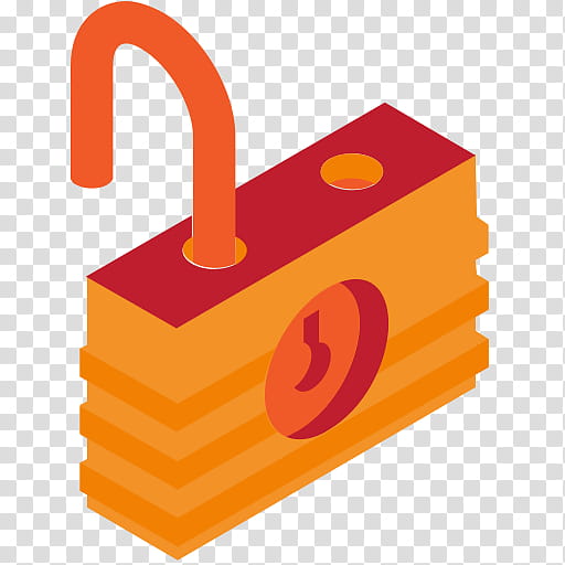 Orange, Lock And Key, Cartoon, Password, Line, Technology, Symbol, Padlock transparent background PNG clipart