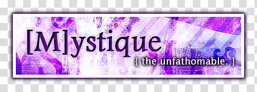 Mystique transparent background PNG clipart