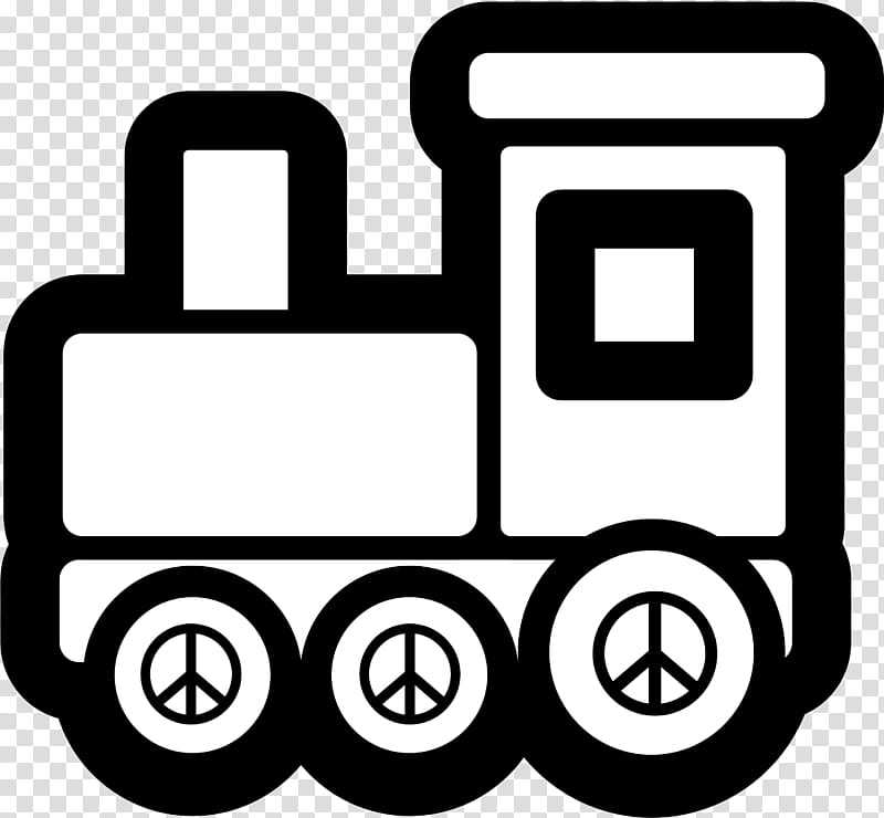 Book Black And White, Train, Rail Transport, Passenger, Highspeed Rail, Toy Trains Train Sets, Computer Icons, Travel transparent background PNG clipart