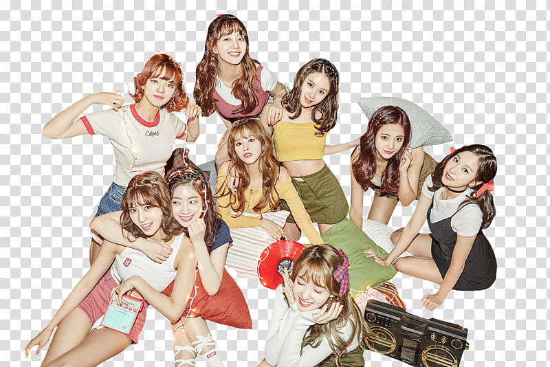 Twice LIKEY, Momoland group transparent background PNG clipart