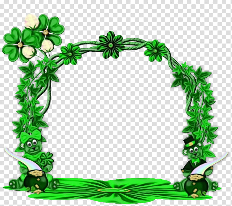 Background Design Frame, Saint Patricks Day, Shamrock, March 17, Irish People, Leprechaun, Fourleaf Clover, Holiday transparent background PNG clipart