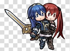 Severa/Selena and Lucina conjoined transparent background PNG clipart