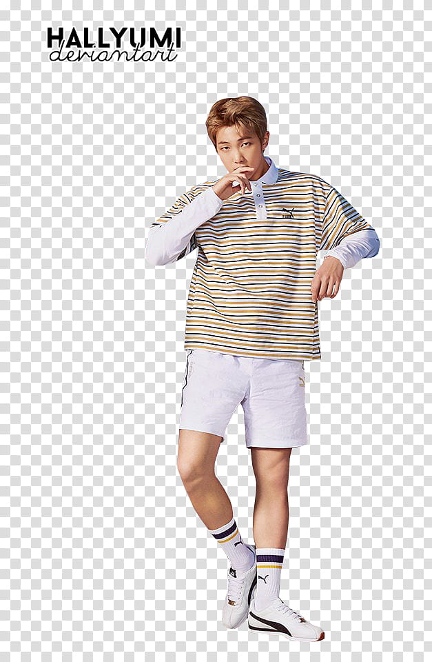 BTS PUMA, BTS Rapmon transparent background PNG clipart