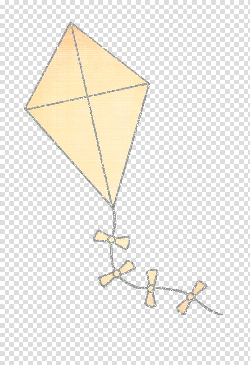 Raindrops and Rainbows, beige kite illustration transparent background PNG clipart