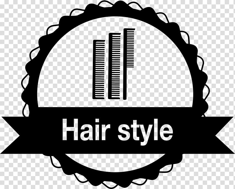 Hair Logo, Comb, Beauty Parlour, Hairstyle, Hairdresser, Haircutting Shears, Scissors, Black Hair transparent background PNG clipart