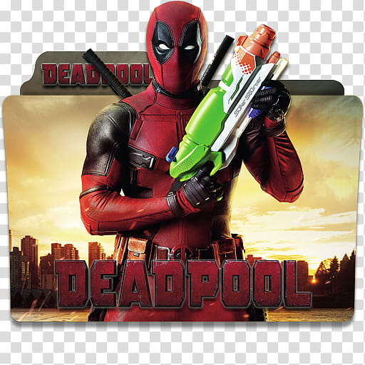 Deadpool  Folder Icon Mega Pack, Deadpool v transparent background PNG clipart