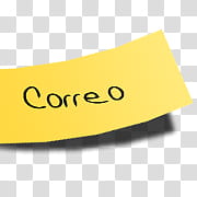 Iconos post it, Correo transparent background PNG clipart