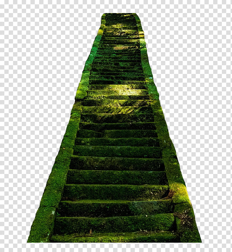oh my goth, green staircase transparent background PNG clipart