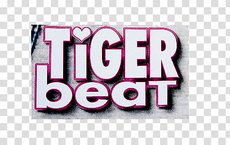 mag newspaper cuts , Tiger Beat logo transparent background PNG clipart
