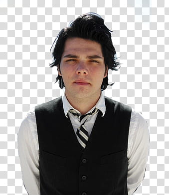 Gerard Way transparent background PNG clipart