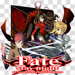 Fate Stay Night Unlimited Blade Works serie transparent background PNG clipart