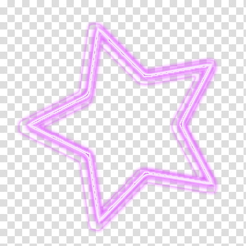 luces de neon, pink star illustration transparent background PNG clipart