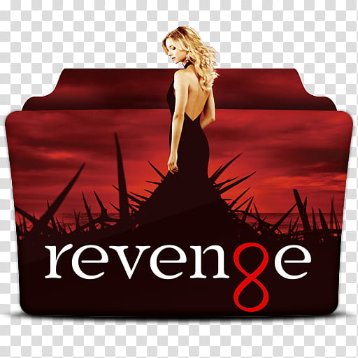TV Series Folder Icons COMPLETE COLLECTION, revenge transparent background PNG clipart