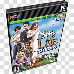 PC Games Dock Icons v , The Sims Life Stories transparent background PNG clipart