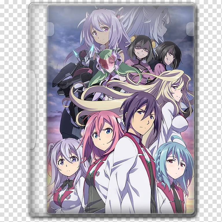 Anime  Spring Season Icon , Gakusen Toshi Asterisk , The Asterisk War anime DVD case transparent background PNG clipart