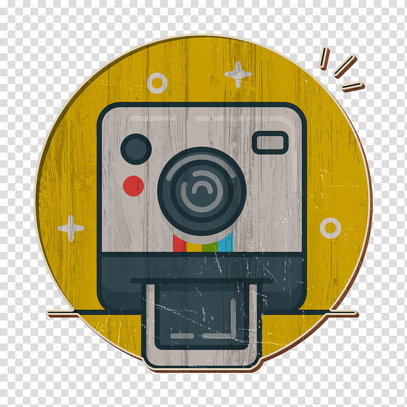 camera icon instagram icon icon, Icon, Polaroid Icon, Selfie Icon, Shoot Icon, Cameras Optics, Yellow, Target Archery transparent background PNG clipart
