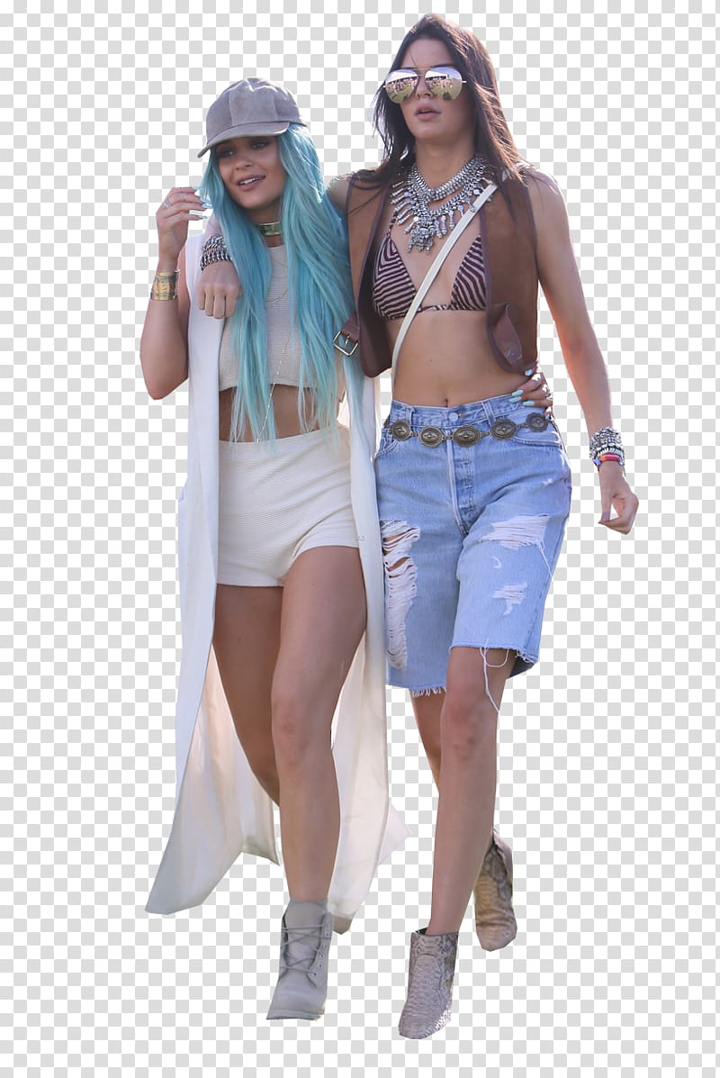 Kylie y Kendall transparent background PNG clipart