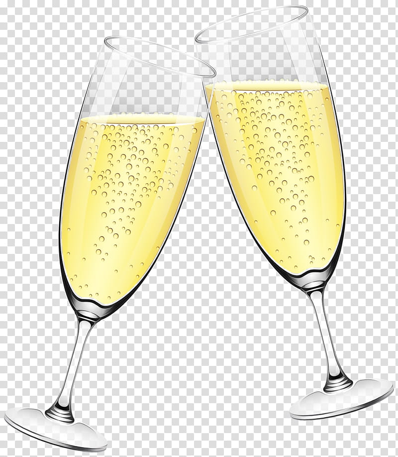 Wine glass, Watercolor, Paint, Wet Ink, Champagne Stemware, Champagne Cocktail, Drink, Alcoholic Beverage transparent background PNG clipart