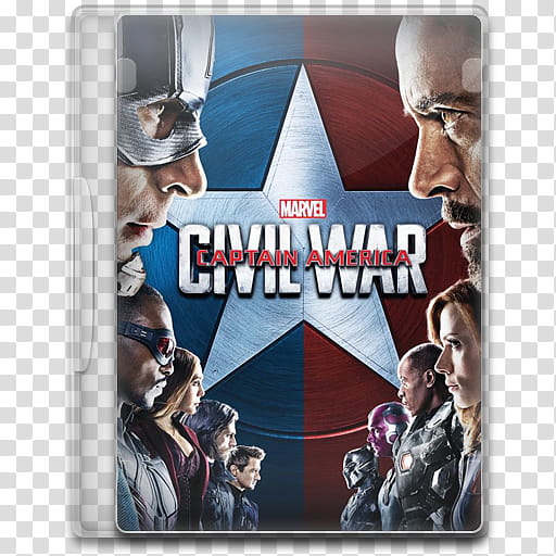 Movie Icon Mega , Captain America, Civil War, Marvel Civil War Captain America poster transparent background PNG clipart