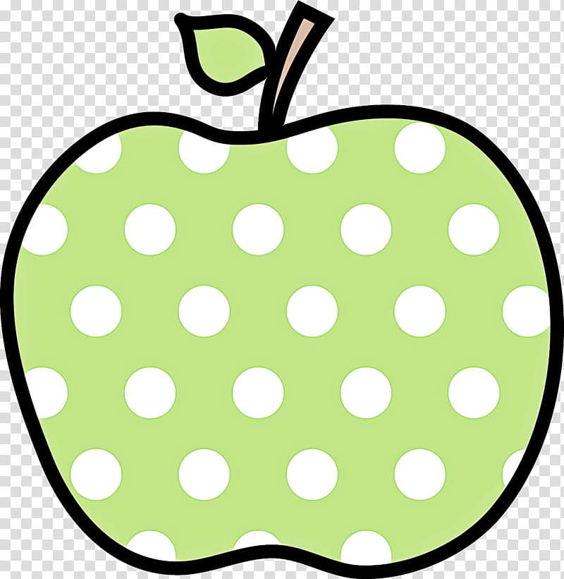 Polka dot, Green, Yellow, Apple, Fruit, Plant, Malus transparent background PNG clipart