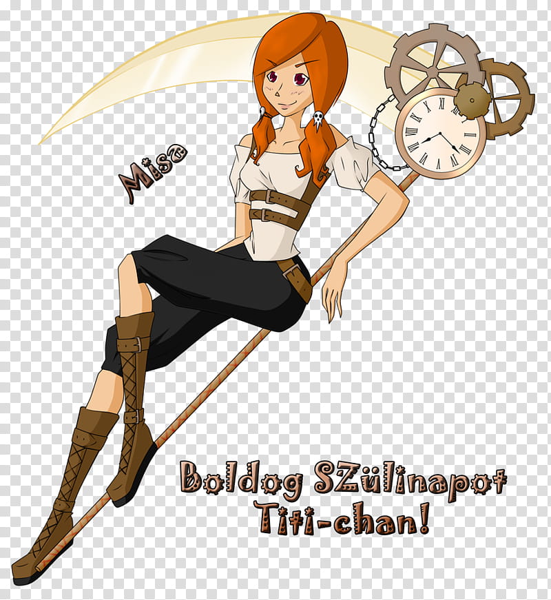 Misa steampunk style transparent background PNG clipart