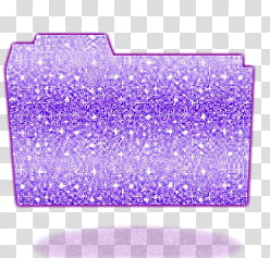 carpetas, purple glitter folder icon transparent background PNG clipart