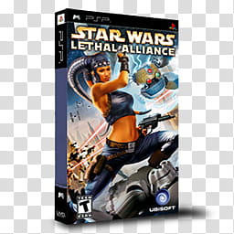 PSP Games Boxed  , Star Wars Lethal Alliance transparent background PNG clipart