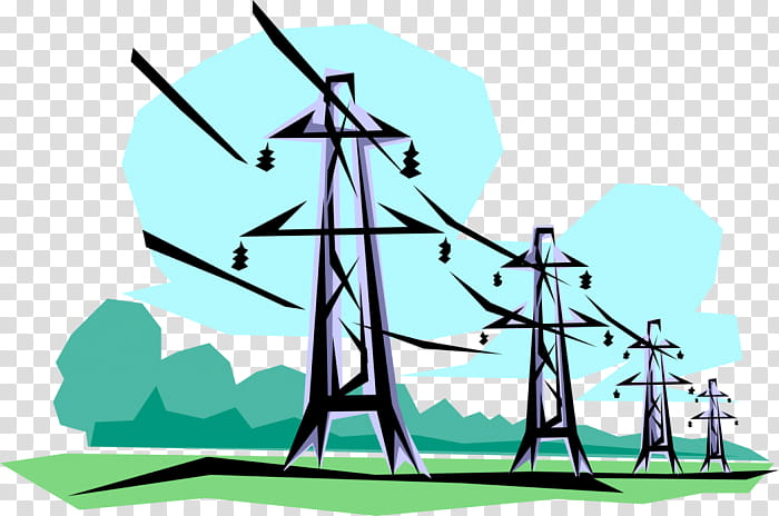 Wind, Overhead Power Line, Electricity, Electric Power, Power Cord, Transmission Tower, Electrical Grid, Electric Power Transmission transparent background PNG clipart