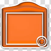 , orange icon transparent background PNG clipart