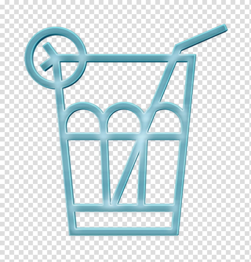 beverage icon cup icon drink icon, Juice Icon, Tea Icon, Turquoise transparent background PNG clipart
