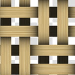 patterns basket, brown woven transparent background PNG clipart