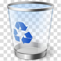 Vista RTM WOW Icon , Recycle Bin Empty, recycle bin icon transparent background PNG clipart