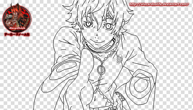 Toto Sakigami From Deadman Wonderland Lineart transparent background PNG clipart