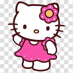 Hello Kitty transparent background PNG clipart