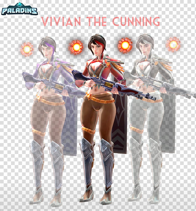 (MMD X Paladins) Vivian, The Cunning (DL MODEL) transparent background PNG clipart