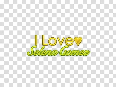 Texto Selena Gomez transparent background PNG clipart
