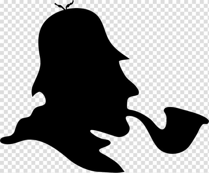 Hand Tree, John H Watson, Sherlock Holmes, Silhouette, BORDERS AND FRAMES, Detective, Artist, Holmes Watson transparent background PNG clipart