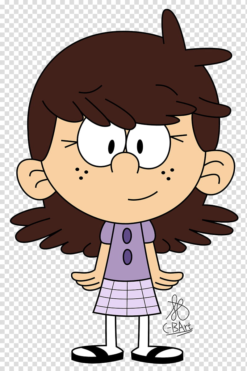 Luna Loud  years old transparent background PNG clipart
