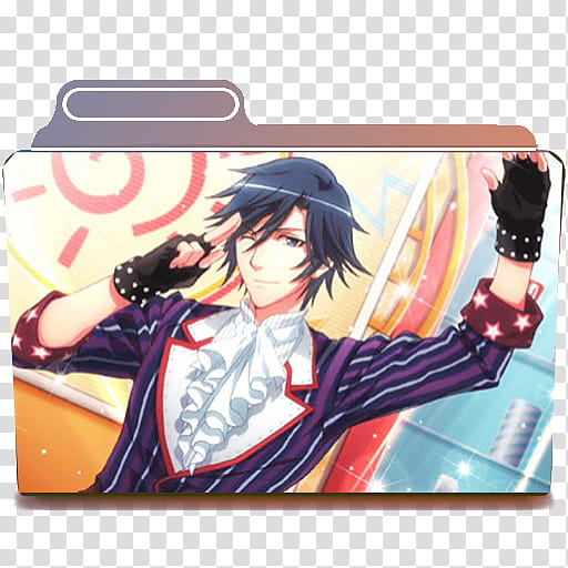 Hayato folder icon Uta no prince sama transparent background PNG clipart