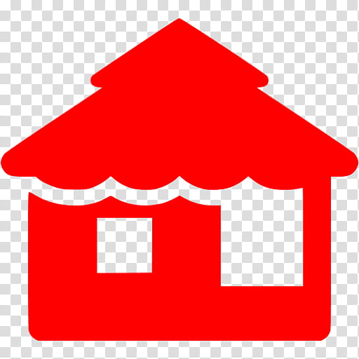 Real Estate, Bungalow, House, Symbol, Hotel, Accommodation, Apartment, Red transparent background PNG clipart