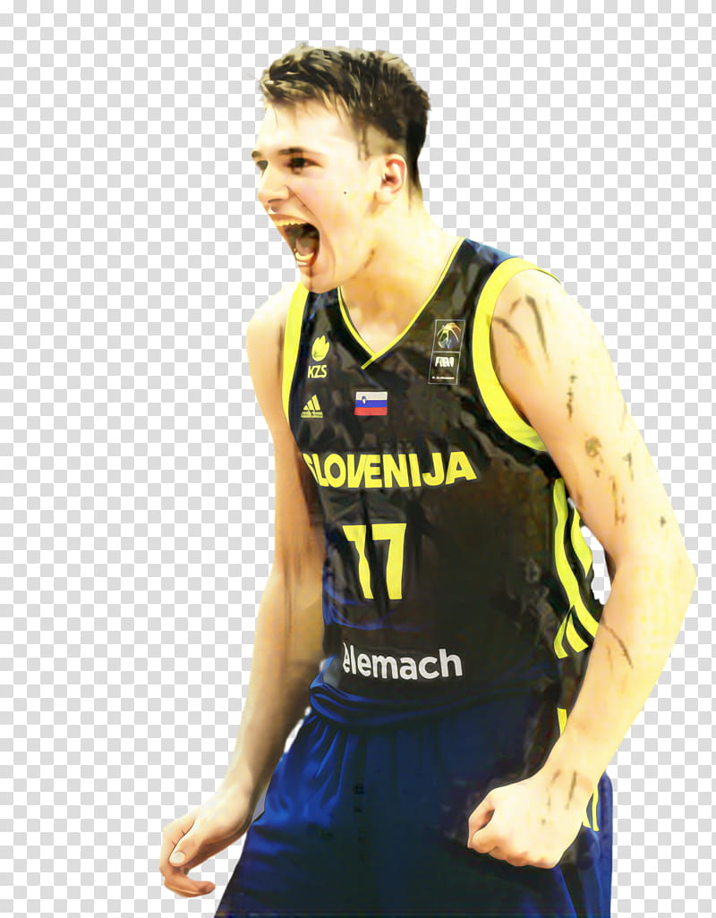 Volleyball, Luka Doncic, Basketball Player, Nba Draft, Team Sport, Sports, Volleyball Player, Yellow transparent background PNG clipart