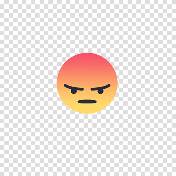 Facebook Emoji, angry emoticon illustration transparent background PNG clipart