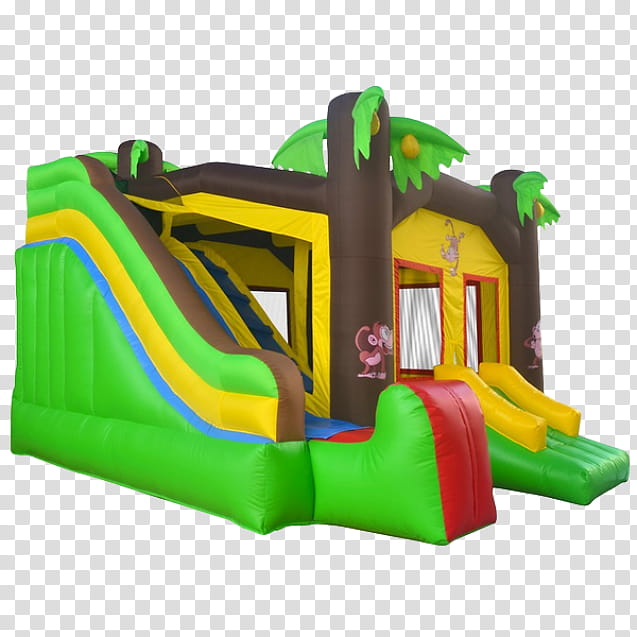 Jungle, Inflatable Bouncers, Playground, Blast Zone Bounce House, Playground Slide, Inflatable Obstacle Course, Toy, Blast Zone Magic Castle Xl10 Bouncer transparent background PNG clipart