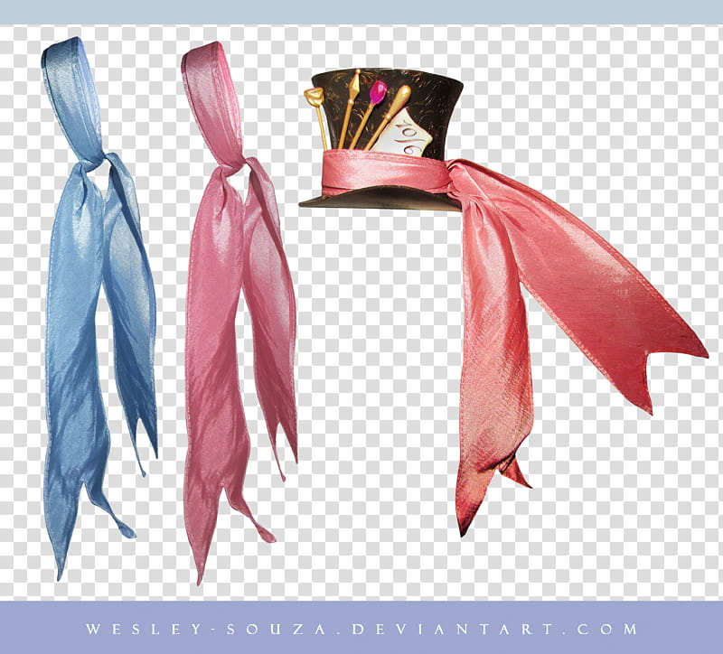 Hat of Mad Hatter and Ribbon, black top hat with red bow transparent background PNG clipart
