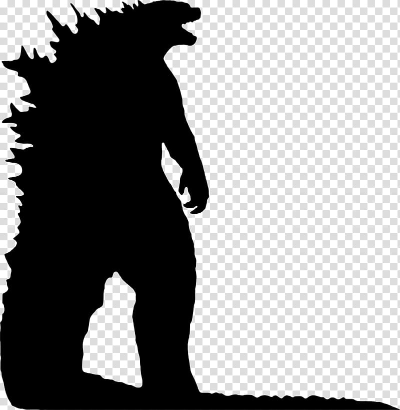 Godzilla Silhouette Renders transparent background PNG clipart