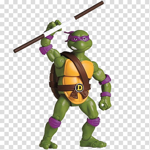 Teenage Mutant Ninja Turtles Action Figure Icons, Donatello transparent background PNG clipart