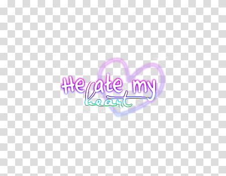 He ate my heart transparent background PNG clipart